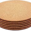 Cork Plant Coasters, Double Layers 6 Inch Cork Planter Coaster, Absorbent Cork Plant Mats, Cork Plant Coasters for House Plants, 6 Pcs Cork Plant Coasters, Double Layers 6 Inch Cork Planter Coaster, Absorbent Cork Plant Mats, Cork Plant Coasters for House Plants, 6 Pcs