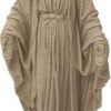 Emsco Group Virgin Mary Statue - Natural Sandstone Appearance - Made of Resin - Lightweight - 34" Height