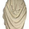 Emsco Group Virgin Mary Statue - Natural Sandstone Appearance - Made of Resin - Lightweight - 34" Height