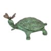 Evergreen Garden 14" L Beautiful Summer Turtle and Butterfly Metal Garden Statue, Fade and Weather Resistant Outdoor Decoration for Homes, Yards... Evergreen Garden 14" L Beautiful Summer Turtle and Butterfly Metal Garden Statue, Fade and Weather Resistant Outdoor Decoration for Homes, Yards...