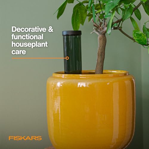 Fiskars Watering Spike for Indoor Plants, Self-Watering Device to Water Plants While Away, Continuous Hydration for Care on Vacation & Travel,... Fiskars Watering Spike for Indoor Plants, Self-Watering Device to Water Plants While Away, Continuous Hydration for Care on Vacation & Travel,...