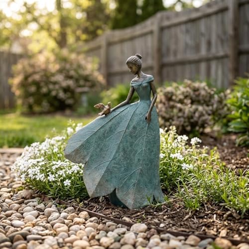 Guichifun Fairy Statue Collection Home Decoration - Leaf Angel Girls Resin Home Garden Decor for Outside or Inside Rustic Fairy Garden Outdoor Yard... Guichifun Fairy Statue Collection Home Decoration - Leaf Angel Girls Resin Home Garden Decor for Outside or Inside Rustic Fairy Garden Outdoor Yard...