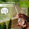 Iridescent Self Watering Globes, Glass Rainbow Plant Watering Globes, Self Watering Planter Insert, Automatic Plant Waterer Indoor (Medium-2 Pcs... Iridescent Self Watering Globes, Glass Rainbow Plant Watering Globes, Self Watering Planter Insert, Automatic Plant Waterer Indoor (Medium-2 Pcs...