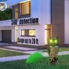 Large Solar Owl with Motion Detector, Flashing Eyes, Spinning Head, Realistic Hooting and Silent Mode, Garden Owl, Outdoor Statue, Decoration for...