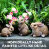 LEGIFO Bunny Decor Yard Decorations Outdoor Set of 3, Bunny Decorations for Home Garden Outdoor Statues, Easter Rabbit Figurines mom Gifts LEGIFO Bunny Decor Yard Decorations Outdoor Set of 3, Bunny Decorations for Home Garden Outdoor Statues, Easter Rabbit Figurines mom Gifts