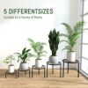 Linpla 5-Pack Decent Metal Plant Stands, Heavy Duty Flower Pot Stands for Multiple Plant, Anti-Rust Iron Plant Pot Shelf, Decoration Racks for Home... Linpla 5-Pack Decent Metal Plant Stands, Heavy Duty Flower Pot Stands for Multiple Plant, Anti-Rust Iron Plant Pot Shelf, Decoration Racks for Home...