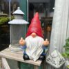 Middle Finger Gnome Statue 7.8in, Naughty Garden Gnome Statue Decoration and Lawn Ornament - Funny Garden Gnomes for Outdoor or Home Decor Middle Finger Gnome Statue 7.8in, Naughty Garden Gnome Statue Decoration and Lawn Ornament - Funny Garden Gnomes for Outdoor or Home Decor