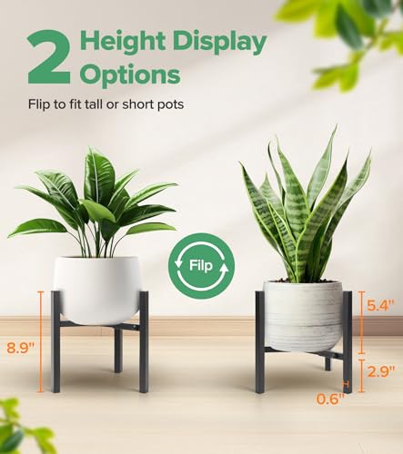 Plant Stand Indoor Adjustable, Metal Modern Indoor Plant Stand, Heavy Duty Plant Stands Outdoor Corner, Stable Plant Holder, Fits 8 to 12 Inches... Plant Stand Indoor Adjustable, Metal Modern Indoor Plant Stand, Heavy Duty Plant Stands Outdoor Corner, Stable Plant Holder, Fits 8 to 12 Inches...