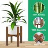 Rnined Adjustable Plant Stand Indoor,Bamboo Mid Century Modern Plants Stands, Stable Plant Holder,Fit 8 9 10 11 12 inch Pots (Pot & Plant Not... Rnined Adjustable Plant Stand Indoor,Bamboo Mid Century Modern Plants Stands, Stable Plant Holder,Fit 8 9 10 11 12 inch Pots (Pot & Plant Not...