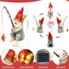 Solar Garden Gnome Statues, Outdoor Fishing Gnome with Butterfly Solar Lights Waterproof, Birthday Gifts for Mom Women Mother's Day, Garden... Solar Garden Gnome Statues, Outdoor Fishing Gnome with Butterfly Solar Lights Waterproof, Birthday Gifts for Mom Women Mother's Day, Garden...