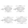 TRUEDAYS 20 Pack Plant Saucers (6 inch / 8inch / 10inch / 12inch) Clear Plant Saucers Flower Pot Tray Excellent for Indoor & Outdoor Plants TRUEDAYS 20 Pack Plant Saucers (6 inch / 8inch / 10inch / 12inch) Clear Plant Saucers Flower Pot Tray Excellent for Indoor & Outdoor Plants