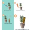 vensovo 10pcs Terracotta Watering Spikes - Automatic Self Watering Stakes, Plant Watering Devices for Wine Bottles Recycled Bottles, Clay Plant... vensovo 10pcs Terracotta Watering Spikes - Automatic Self Watering Stakes, Plant Watering Devices for Wine Bottles Recycled Bottles, Clay Plant...