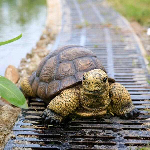 Weather-Resistant Resin Turtle Statue Decoration, Exquisite Handicraft, Artistic Simulation Animal Sculpture, Suitable for Outdoor Gardens,... Weather-Resistant Resin Turtle Statue Decoration, Exquisite Handicraft, Artistic Simulation Animal Sculpture, Suitable for Outdoor Gardens,...