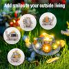 YDKOJGW Solar Garden Outdoor Statues with Succulent and 7 LED Lights - Lawn Decor Tortoise Statue for Patio, Balcony, Yard Ornament - Unique... YDKOJGW Solar Garden Outdoor Statues with Succulent and 7 LED Lights - Lawn Decor Tortoise Statue for Patio, Balcony, Yard Ornament - Unique...